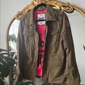 Superdry Olive Military Field Jacket